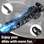G-Spot & Prostate Thrusting Dildo With 16.1" Length & 2.9" Diameter - Strong Suction Cup For Couples, Waterproof Adult Pleasure Device For Women & Men