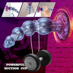 12" Huge Monster Dildo With 3" Diameter & 3 Knots Soft Silicone Knotted Horse Dildo, Thick Dog Knot G-Spot Dildo With Suction Cup, Big Dragon Anal Sex Toy, Adult Sex Toys & Games For Men, Women, Gay