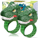 Walkie Talkies For Kids 2 Pack - Dinosaur Toys For Boys Age 3-5 5-7 8-12 T-Rex Adjustable Wrist Strap Long Range Clear Sound Outdoor Camping Gears Christmas Birthday Gifts Stocking Stuffers