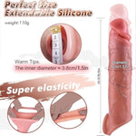 Penis Sleeve Cock Sleeve Male Sex Toy Penis Extender Penis Enlarger Penis Pump Enlargement Adult Toys Realistic Dildo Penis Ring To Enlarge Prolong, Adult Sex Toys For Men Couples Flesh