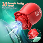 Sex Toys Vibrator, Adult Toys For Women App Control Sucking Vibrators Rose Sex Toy With 10 Sucking & Tapping Modes, G-Spot Clit Stimulator Pleasure Tools For Female Adult Toy