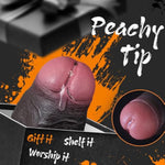 Pure Black Huge Thick Dildo Sex Toy With Unique Glans, 10.8 Inch Realistic Big Black Dildo With Suction Cup, Soft Silicone Adult Toys For Men Women