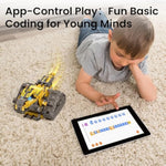Robot Building Kit With Remote Control Gifts For Kids Boys Ages 8-13, Coding Christmas Stem Robotic Technic Racer Car Toys For Birthday, Build 6In1 Model With 631 Pieces