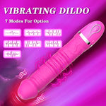 G Spot Vibrator Dildo, 10 Vibration Modes, Lifelike Design Silicone Peni Powerful Vibrating Massagers For Clitoral Vagina And Anal Stimulation, Adult Sex Toys For Women Or Men