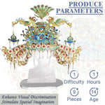 3D Metal Puzzle for Adults with Crown Design for Women Queen Princess