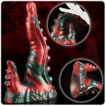 Deep In The Marsh Silicone Tentacle-Inspired Dildo Collection,G-Spot & Anal Prostate Massager,Clitoral Edging Pleasure Toy,Teasing Grinding & Stretching Sexual Novelty (Eric-Rd-6.7'')