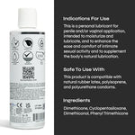 Silicone-Based Anal Personal Lubricant | Long-Lasting Glide for Backdoor Comfort, Condom Safe Lube for Men, Women & Couples, 8 fl oz