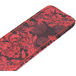 Faux Leather And Lace Spanking Paddle, 12.6Inch Sex Paddles For Adult Bdsm Bondage Sex Toys