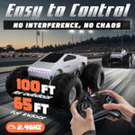 Remote Control Car, 1:16 Monster Truck Toys For Boys Rc Cars, 2.4Ghz Waterproof Rc Trucks,4Wd All Terrain Off-Road Rc Car, Kids For Boys Girls Age 5+ Years Old