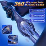 Male Masturbator Sex Toys For Men-Urethral Sounds Male Sex Toy With 5.83 Inch Length Dilator & 10 Ultra Vibrating & 360° Tentacle Core Wrap Machine Vibrator Stroker For Adult Sex Toys & Games