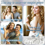 Male Chastity Cage - Soft Silicone Cock Cage With 6 Adjustable Rings, Lightweight Penis Lock Device, Invisible Design, Comfortable Submissive Control & Long-Term Bondage Play, Adult Bdsm Sex Toys