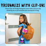 Clip-On Plush (Floral Frida) - 5.5 Inch Soft Plush With Secure Clip, Collectible Stuffed Animal To Personalize Your Backpack, Bag, And Luggage