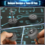 Transformable Fidget Spinner, Metal Hand Hammer Fidgit Toy For Kids Adults, Cool Shield Chain Fingertip Gyro Stress Relief Cube For Office, Stocking Stuffer Gifts For Christmas 2 Pack