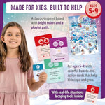 Chill Anger Management For Kids, Ages 5-9, Therapy Games, Social Emotional Learning, Fun Social Skills Board Game For Therapists & Families