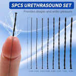 Urethral Sounds Silicone Plug 8 Pcs Set,Urethral Plug Urinary Dilator Urethra Masturbation Rod,Suitable For Beginners And Advanced Usersset