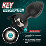 Anal Plug Vibrating Butt Plug Sex Toys Vibrator- Silicone Anal Toys With Wireless Remote Control 10 Frequency Vibration, Vibrating Anal Plug And Prostate Massager, Adult Sex Toys And Games