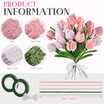 400 Pcs Pink Pipe Cleaners Craft Kit for DIY Flowers, School Projects & Gifts