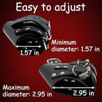 Door Hanging Handcuffs Swing Pu Leather Bondage Cuffs For Sex Games, Adjustable Fetish Wrist Cuffs For Bdsm Restraints, Women, Men, Couples Bondage Toys Sex Handcuffs, Black