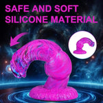 8.7 Inch Giant Monster Thick Horse Knot Dildo Anal Plug, Silicone Realistic Purple Fantasy Fantasy Dragon Dildo Wide With Suction Cup, Animal Dog Knot Extra Large Wolf Long Anal Dildo For Men Women