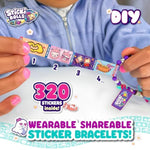 Ultimate DIY Sticker Jewelry Kit with 70 Wearable Shareable Stickers and Sticki Book