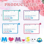 24 Sets Mother’s Day Religious Craft Kit for Kids, DIY Heart Sign Sunday School Activity
