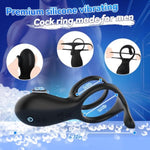 Dual Action Vibrating Cock Ring for Couples with Octopus Design and 10 Vibration Modes
