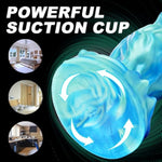 10 Inch Soft Silicone Monster Knot Dildo For Men Women, 9" Realistic Fantasy Dragon Long Anal Dildo Butt Plug With 4 Dog Knots,Large Prostate G Spot Alien Suction Dildos Adult Sex Toy For Gay Lesbians