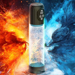Electric Vacuum Penis Pump For Men With 8 Negative Pressure Modes Automatic Cock Enlarger With Led Display And Transparent Cylinder Scale For Enhances Erection And Delay Ejaculation