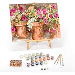 Adult Paint by Numbers Kit 16x20 Framed Colorful Artwork