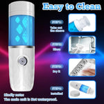 Automatic Male Masturbator For Men – Realistic Pocket Pussy Sex Toy With 10 Thrusting & Rotating Modes, Oral & Vaginal Simulation, Textured Stroker Cup, Usb Rechargeable, Discreet Packaging