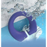 Silicone Magnetic Men'S Weighted Penis Ring Waterproof Open Cock Ring Adult Sex Toy