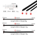Silicone Hollow Urethral Plug With Injectable Silicone Plug For Adults Urethral Toy Insert Into Urethral Bdsm Adult Sex Toy (3 In 1 Set) Male Masturbation Rod Penis Plugs Training Vacuum Packaging