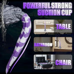 Sex Toys 21'' Extreme Long Dildo - Silicone Anal Dildo Sex Toys Monster Huge Dildo Suction Cup, White Angel Syvern ?, Tentacle Dragon Dildo For Anal Training, Adult Sex Toys For Men Women Adventure