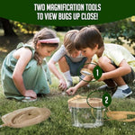 Kids' Bug Catching Kit - Complete Insect Exploration Set With Habitat, Extendable Net, Magnifying Tools & Carry Strap - Educational Outdoor Adventure Gift