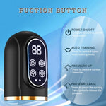 Penis Pump Penis Enlarger Extender With Lube,3 In 1 Men'S Vibrator,Electric Penis Vacuum Pump With 12 Smart Training Modes,Penis Sleeve Male Masturbator Sex Toys For Men Bigger Stronger (Blue)
