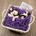 1/2 LB Crinkle Cut Paper Shred Filler 8 oz Purple Shredded Paper for Gift Boxes and Baskets