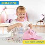 Decorate Your Own Baseball Cap Kit for Kids with 7 Sheets of Gem Stickers
