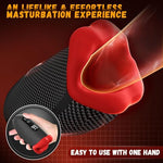Sex Toys for Men - Male Masturbator 360° Wrapped 9 Tapping & Vibrating Male Vibrator Penis Pump APP Control LCD Mens Sex Machine Stroker Adult Sex Toys & Game
