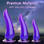 Silicone Anal Dildo, Realistic Dildo With Strong Suction Cup For Hands-Free Play,Flexible Dildos Adult Sex Toy For G-Spot Compatible With Strap On Dildo Harness (6.4 Inches)