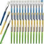 36 Pcs Kids Paint Brushes, Bulk Classroom Art Supplies for School & Homeschool
