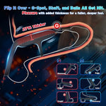 Vibrating Cock Ring Penis Sleeve For Support Delay G Spot Pleasure, Penis Ring Vibrator Extender, Couples Male Adult Sex Toys Games For Men Women, Girth Couple Mens Sex Toy