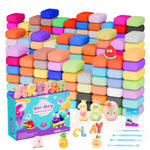 Air Dry Clay 180 Colors Modeling Clay Kit for Kids DIY Art and Crafts