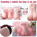 Male Masturbator Adult Toys Soft Sex Toys 5-Level Softness for Men Sex Doll Sleeve Men Stroker 1.65LB