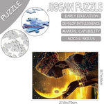 1000 Piece Jigsaw Puzzle of African Queen Painting for Adults