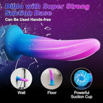6" Silicone Dildo And 9.45" Knotted Dog Dildo Fantasy Sex Toys With Strong Suction Cup For Men Women Couples