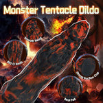Monster Dildo Sex Toys - 8.7" Dragon Fantasy Huge Thick Dildos With Strong Suction Cup, Big Silicone Dildo For Stimulation Clitoral Vaginal Or Anal, Adult Sex Toy For Women Men Or Couples Pleasure
