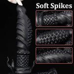 Realistic Alien Monster Anal Dildo Butt Plug With Suction Cup Spiked Knot Fantasy Dildos, Super Soft Silicone Prostate Massager Vaginal G-Spot Trainer, Adult Sex Toy For Women Men Couples (M)