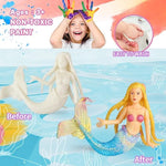 Mermaid Painting Kit for Kids, DIY Arts & Crafts Set for Girls