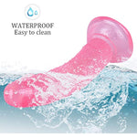 Realistic Dildo, 6.1 Inch Dildos With Suction Cup, Suitable For G Spot Vaginal Anal Massage Adult Sex Toys For Women