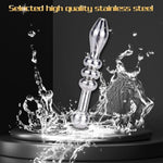 Metal Sperm Lock Urethral Plug Penis Plugs Urethra Dilatation Stainless Steel Horse Eye Rod Male Masturbate Sex Toys Set Of Three